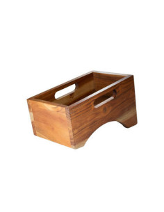 Bestickslåda1-fack Mangowood 25,5x16,5xH15 cm