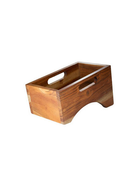 Bestickslåda1-fack Mangowood 25,5x16,5xH15 cm