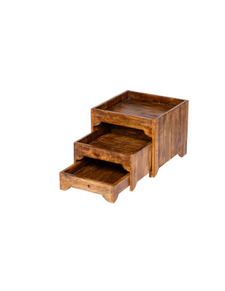 Buffé bord 3 våningar 40x40xH39cm