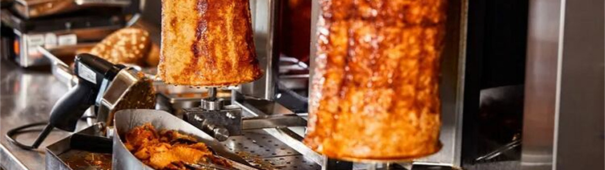 Kebabknivar för professionellt bruk